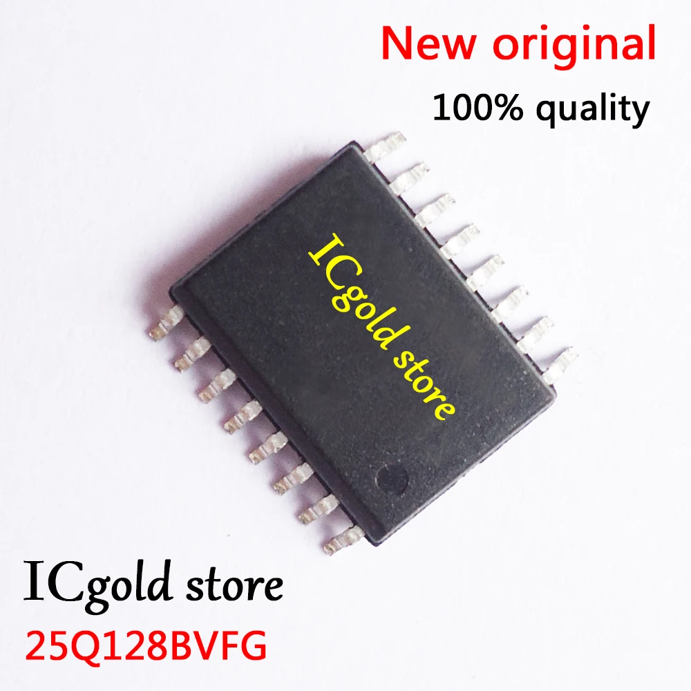 10pieces W25Q128BVFIG W25Q128BVFG 25Q128BVFG 25Q128 SOP-16 chipset