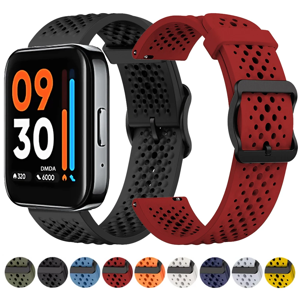 For Realme Watch S 2 3 Pro Smartwatch Replace Bands Watch 3 2 S Sport Bracelet for Garmin Venu 3 2 Soft Silicone 22mm WatchStrap