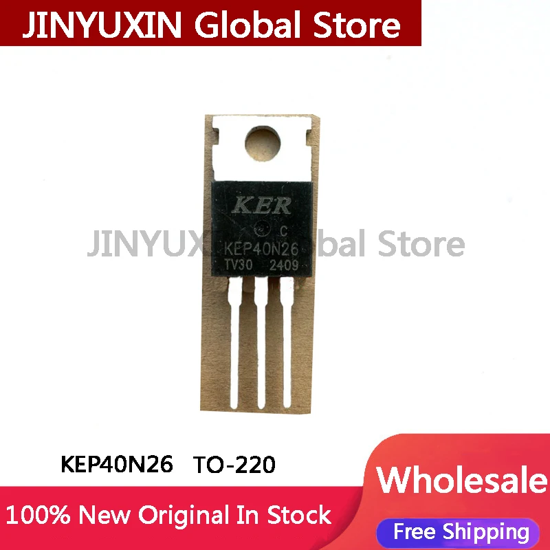 5-10pcs KEP40N26 40N26 TO-220 MOSFET 40A 260V IC In Stock Wholesale
