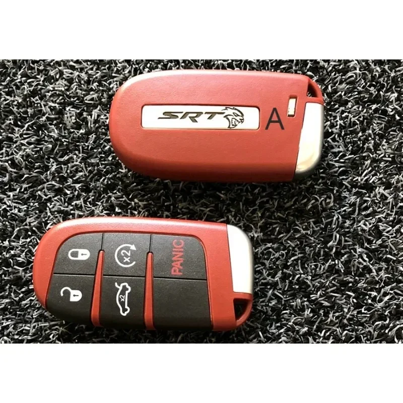 5 B Remote Smart KeyShell Case Fit for Jeep Grand Cherokee Dodge Challenger Charger Dart Durango Journey Chrysler 300 Keyless