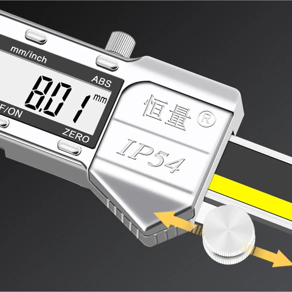 Wall Thickness Caliper Outer Groove Digital Caliper Tube Bottom Bottle Bottom Thickness Large Span Groove Diameter Measurement