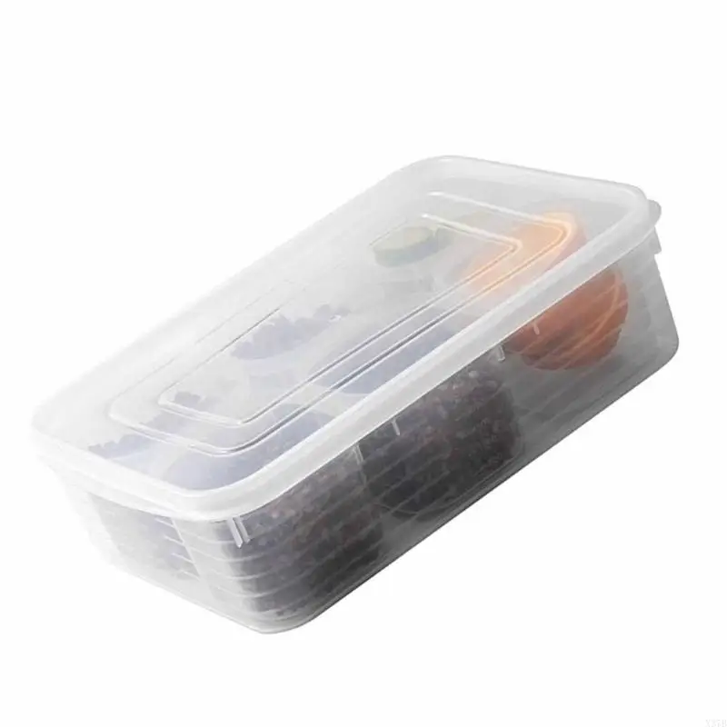 X37B頑丈な食品コンテナオーガナイザーボックスボックスを簡単に食事管理するために毎日使用する