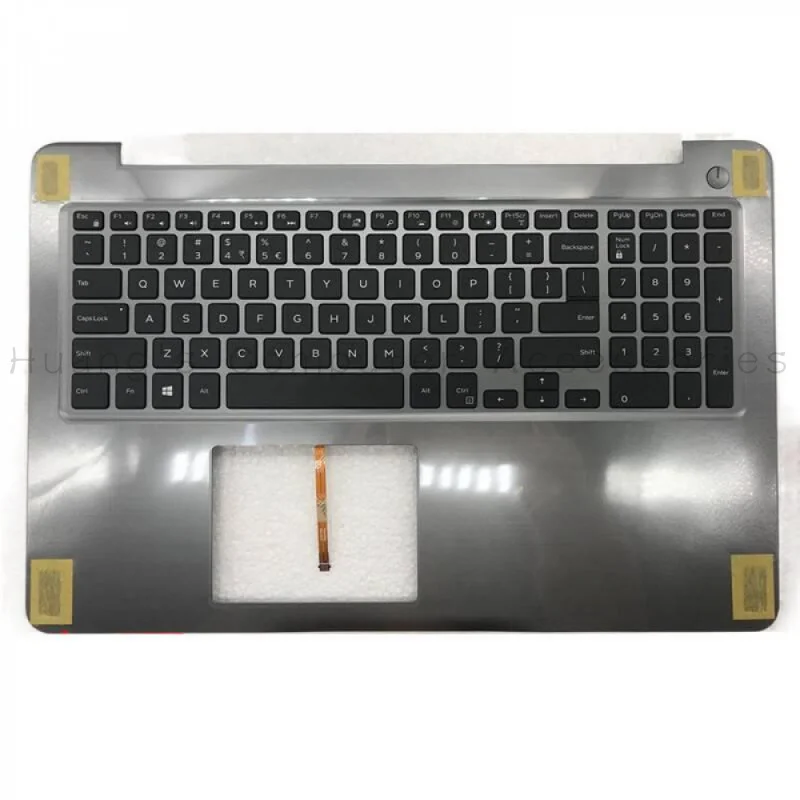 SS+New Palmrest C Shell With Backlit Keyboard PN:0PT1NY For Dell Inspiron 15 5565 5567 5576 Laptop Upper Case