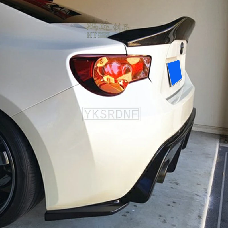 Carbon Fiber Car Rear Wing Trunk Lip Spoilers For Subaru BRZ For TOYOTA GT86 2012 2013 2014 2015.