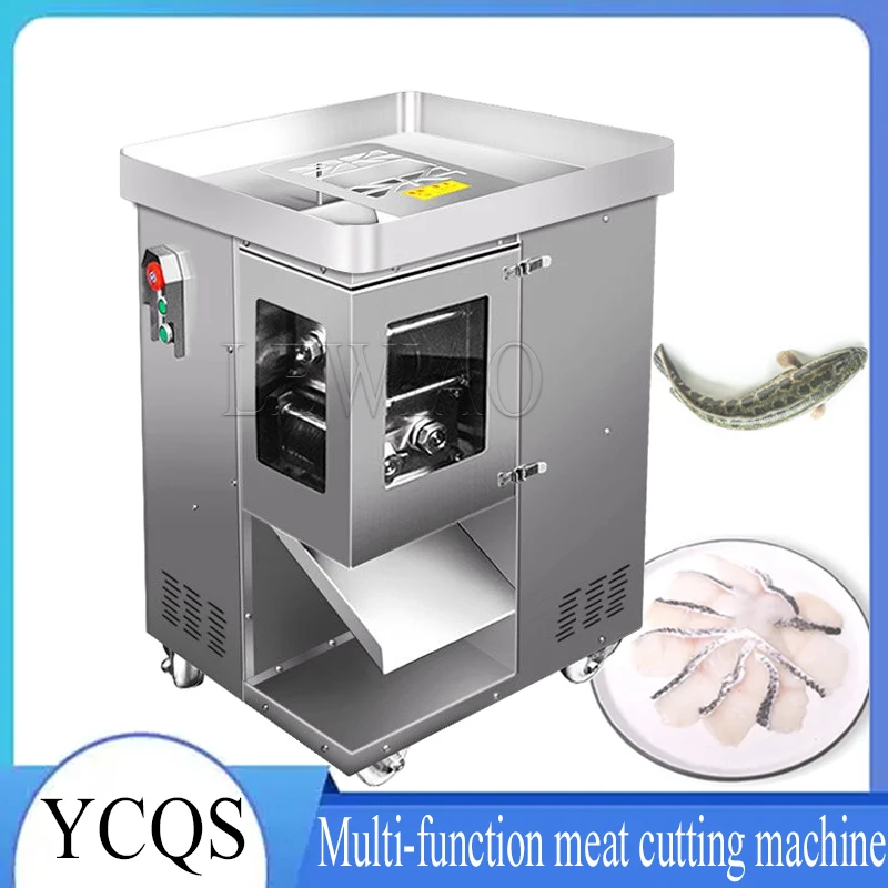 Multi-functional Meat Slicer Cutting Machine Stainless Steel Electric Slicer Pork Mutton Meat Cutter