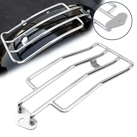 Motorcycle Steel Luggage Rack Carrier Rear Support Shelf For Harley Sportster Iron XL883 XL1200 X48 Custom Roadster 1985-2003