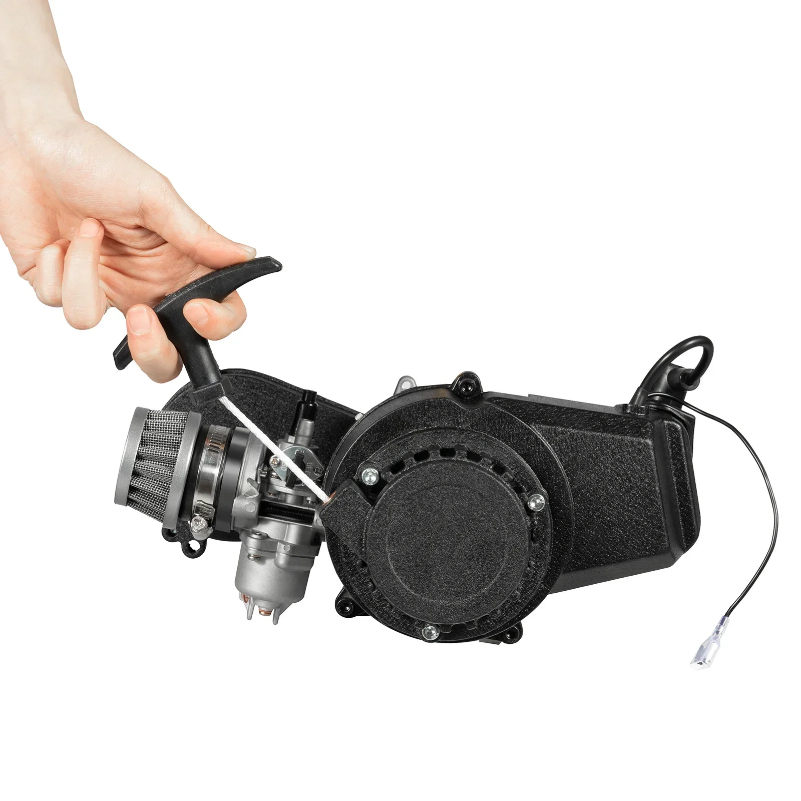 49CC 2-Stroke Engine Motor Kit, Single Cylinder Engine Motor for Most Air Cooled Pocket Bike Mini Dirt Bike ATV Scooter