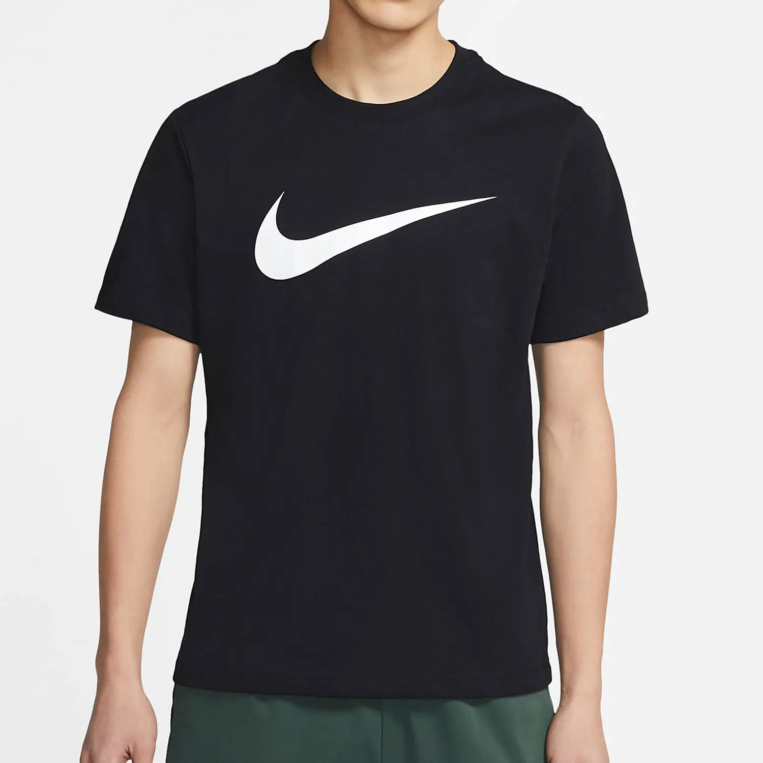 

Nike Official Authentic Summer New Men's Sport Round Neck Simple Breathable Short Sleeve DC5095-010