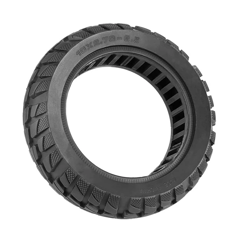 

1 Piece 10Inch 10X2.70-6.5 70/65-6.5 Tires Off-Road Anti-Skid Wear-Resistant Scooter Tubeless Tire ,1