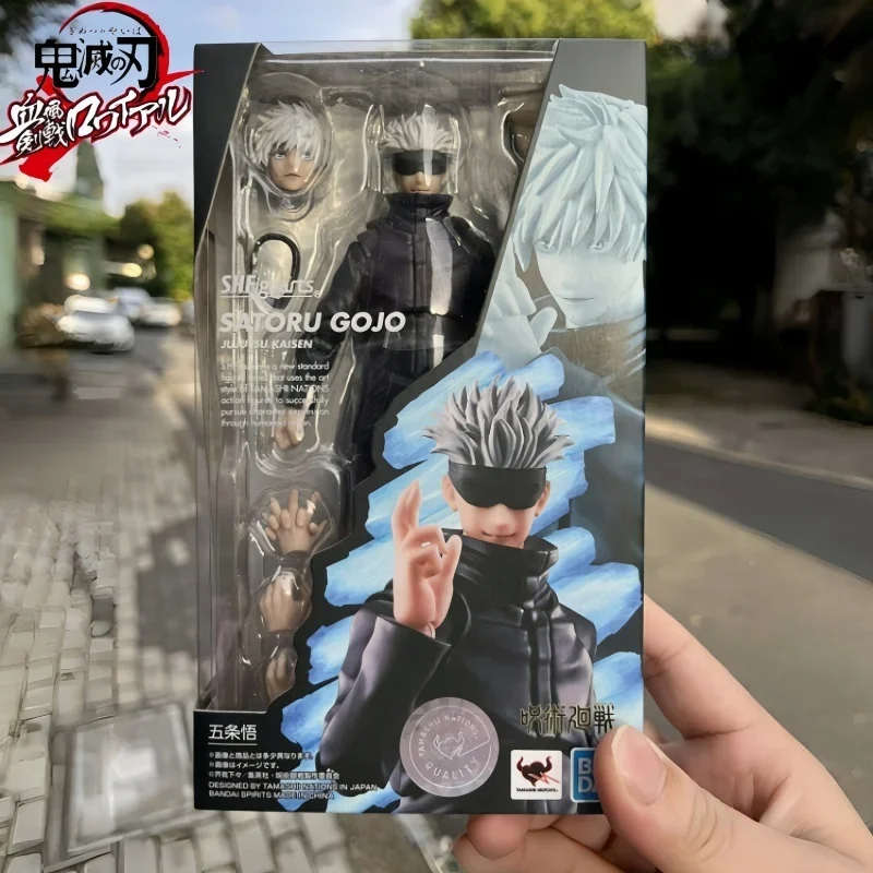 

Original Bandai Shfiguarts Jujutsu Kaisen Figure Gojo Satoru Itadori Yuji Fushiguro Megumi Kugisaki Nobara Anime Toy Model Gifts