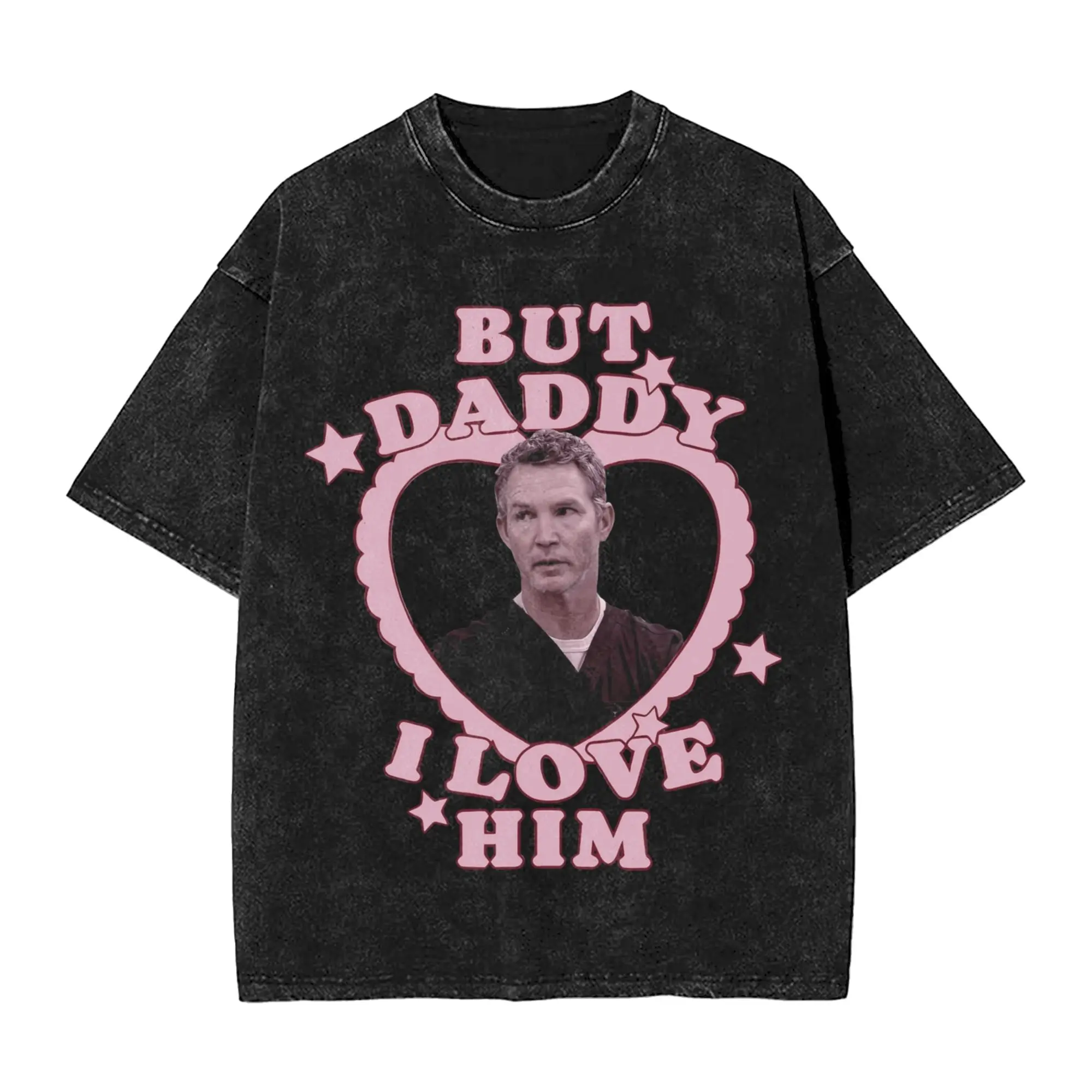 Übergroßes The Pitt Merch T-Shirt für Männer und Frauen, Dr. Jack, Dr. Robby, T-Shirt im Washed-Stil