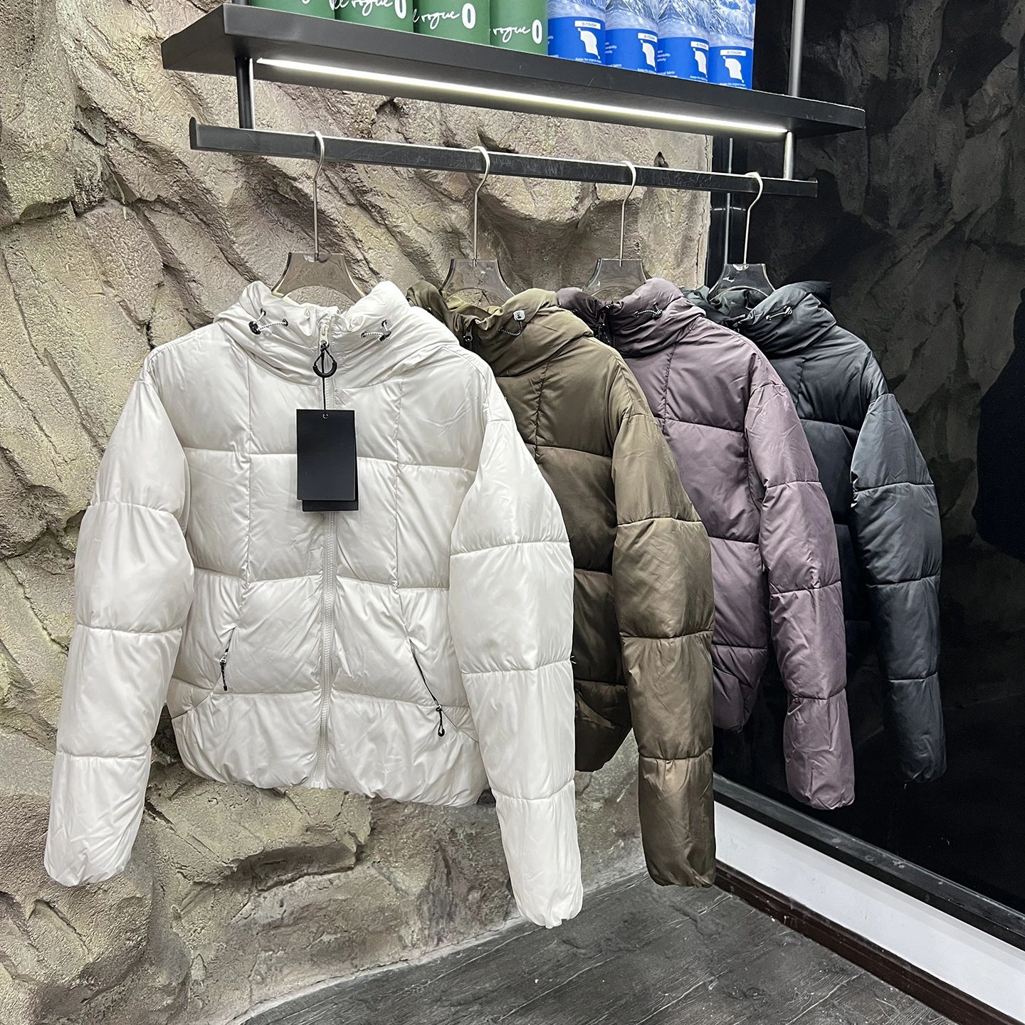 تصميم عصري عالي الفك للخريف والشتاء مبطن من القطن Jaet ملابس خارجية دافئة بقلنسوة للشباب مناسبة لفترة طويلة...