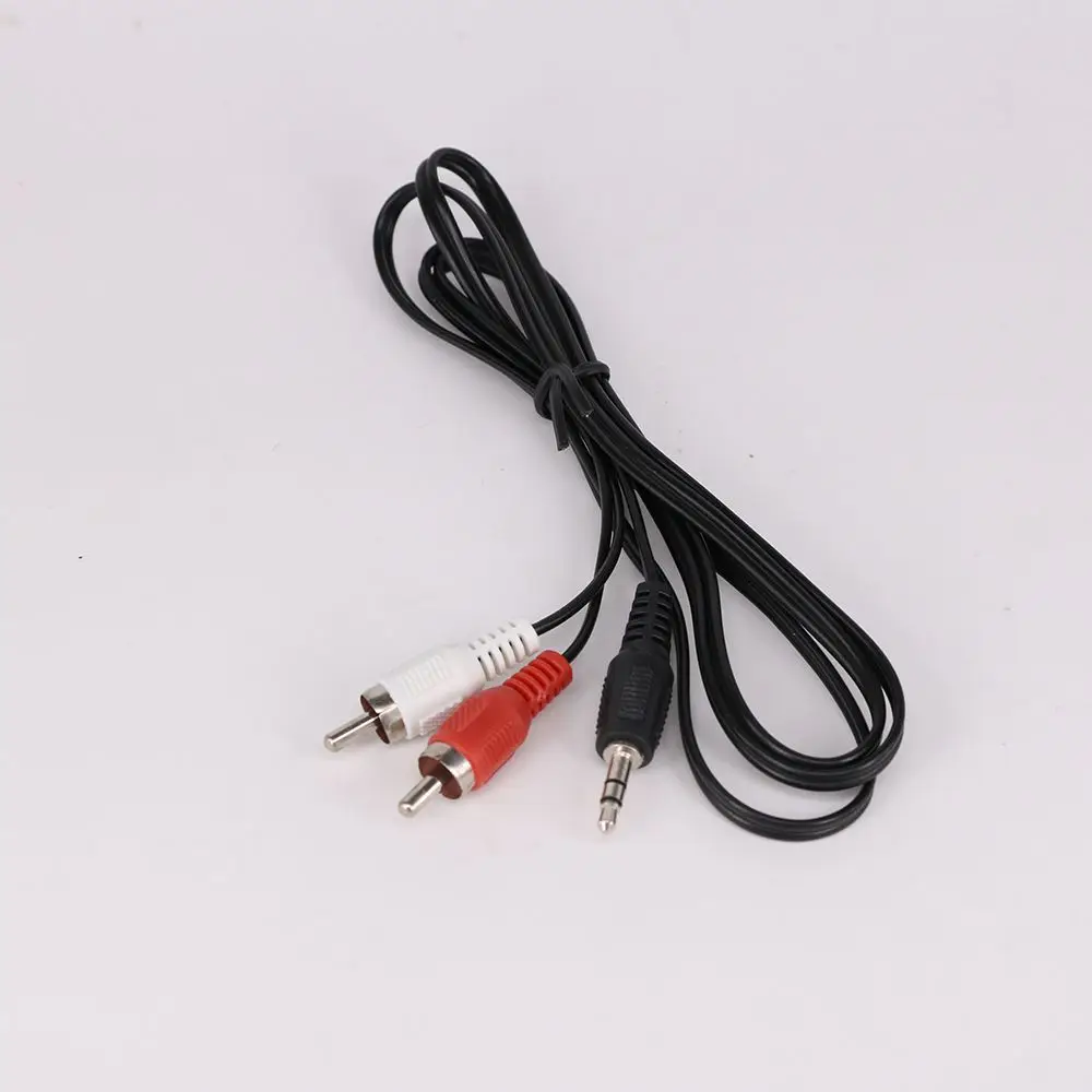 1m 7AIY for Mini 3.5mm jack Mobile Player TO Stereo Cable Audio Line 3.5mm to 2 RCA