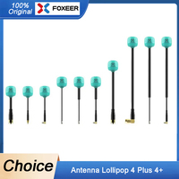 2PCS Foxeer Antenna Lollipop 4 Plus 5.8G 2.6Dbi RHCP SMA RPSMA UFL MMCX FPV Omni LDS Antenna High Performance For FPV Drone