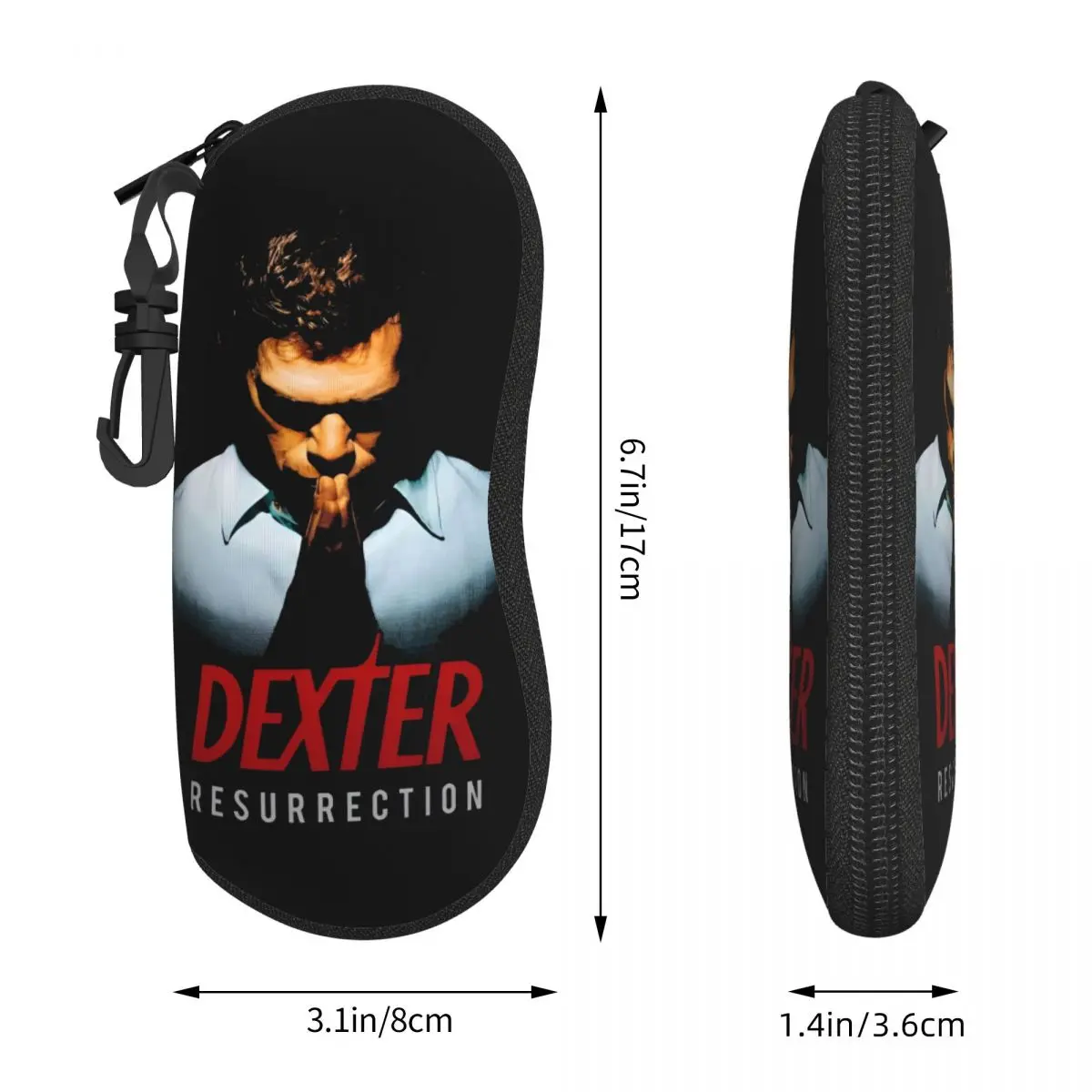 صندوق نظارات Dexter Morgan Tonight's The Night Glasses Case Printing Box TV Series Eyewear Box Ins Glasses Box