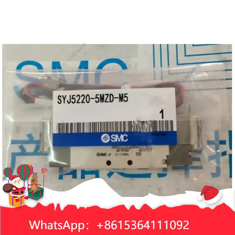 1pc 1PCS New Solenoid Valve for SYJ5220-5MZD-M5 Compatible For Model，practical use