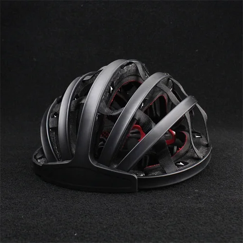 Imagen 2 del producto Nuevo casco plegable de bicicleta de carretera de 250g, casco ligero portátil para bicicleta de ciudad, deportes de seguridad, monopatín, casco de esquí