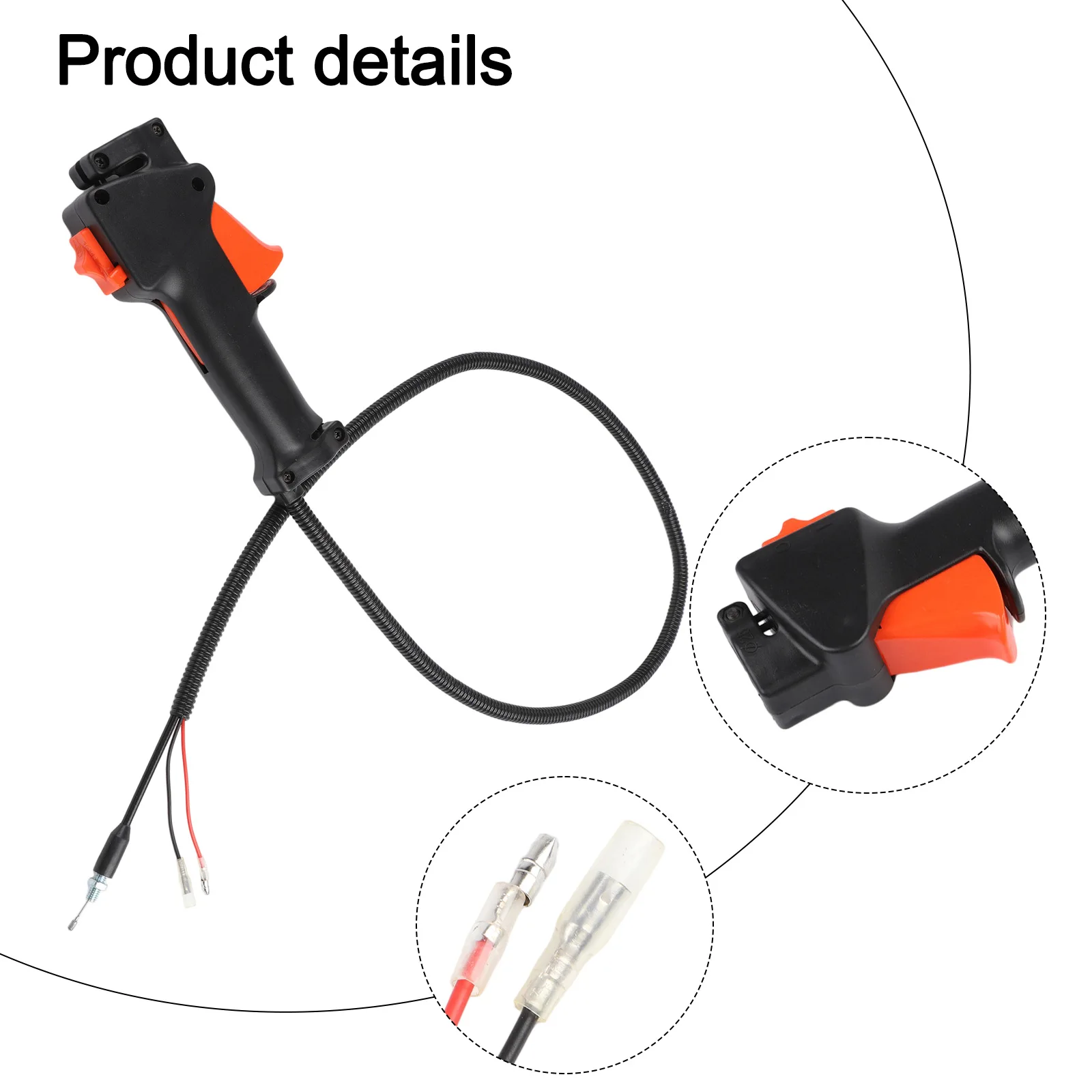 Replacement Throttle Trigger Switch Cable Compatible with For Honda GX35 139F 140F Brush Cutter for Reliable Engine Performance