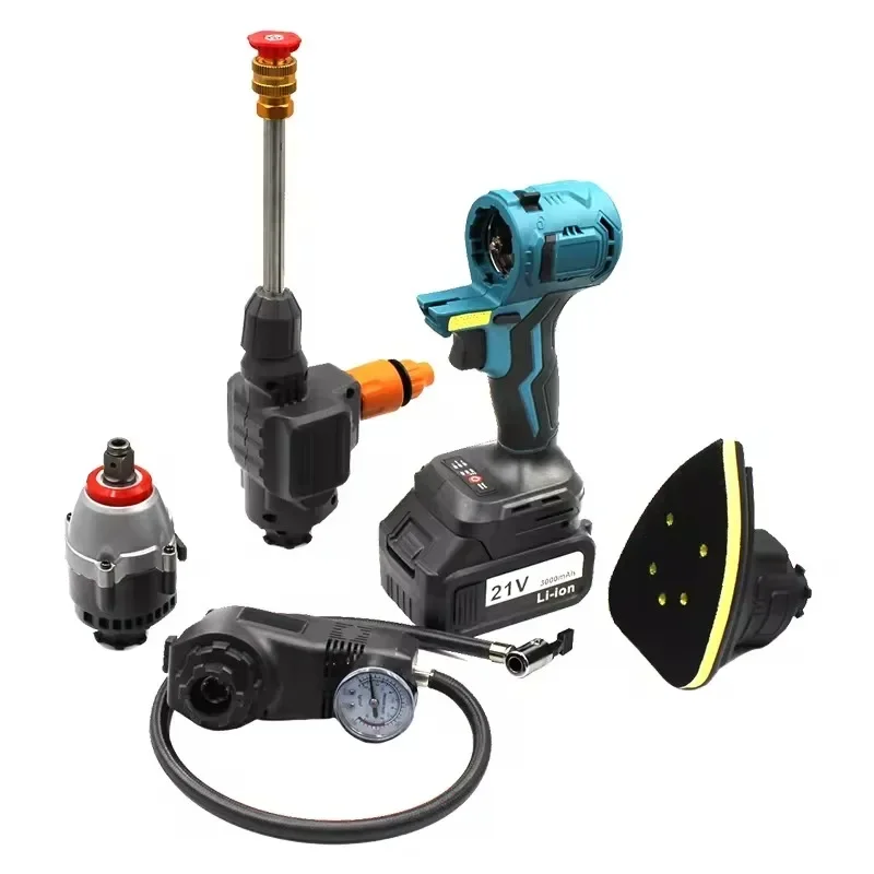 

6 in 1 Wholesale Power Tools Bulk 21V Construction Power Tool Set Combo Cordless Machine Screwdriver power tool set