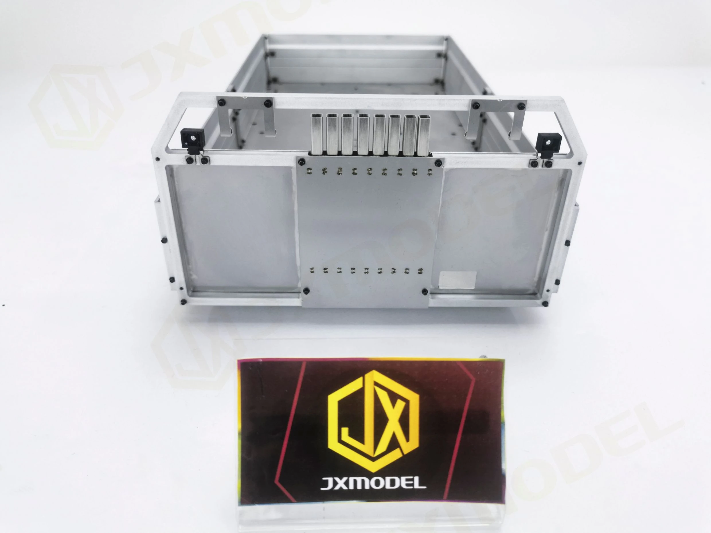 RC 1/14 Metal Cargo Bucket Spare for Tamiya Hydraulic Excavator Loader Dump Truck for SCANIA MAN VOLVO Trailer Tipper DIY Parts