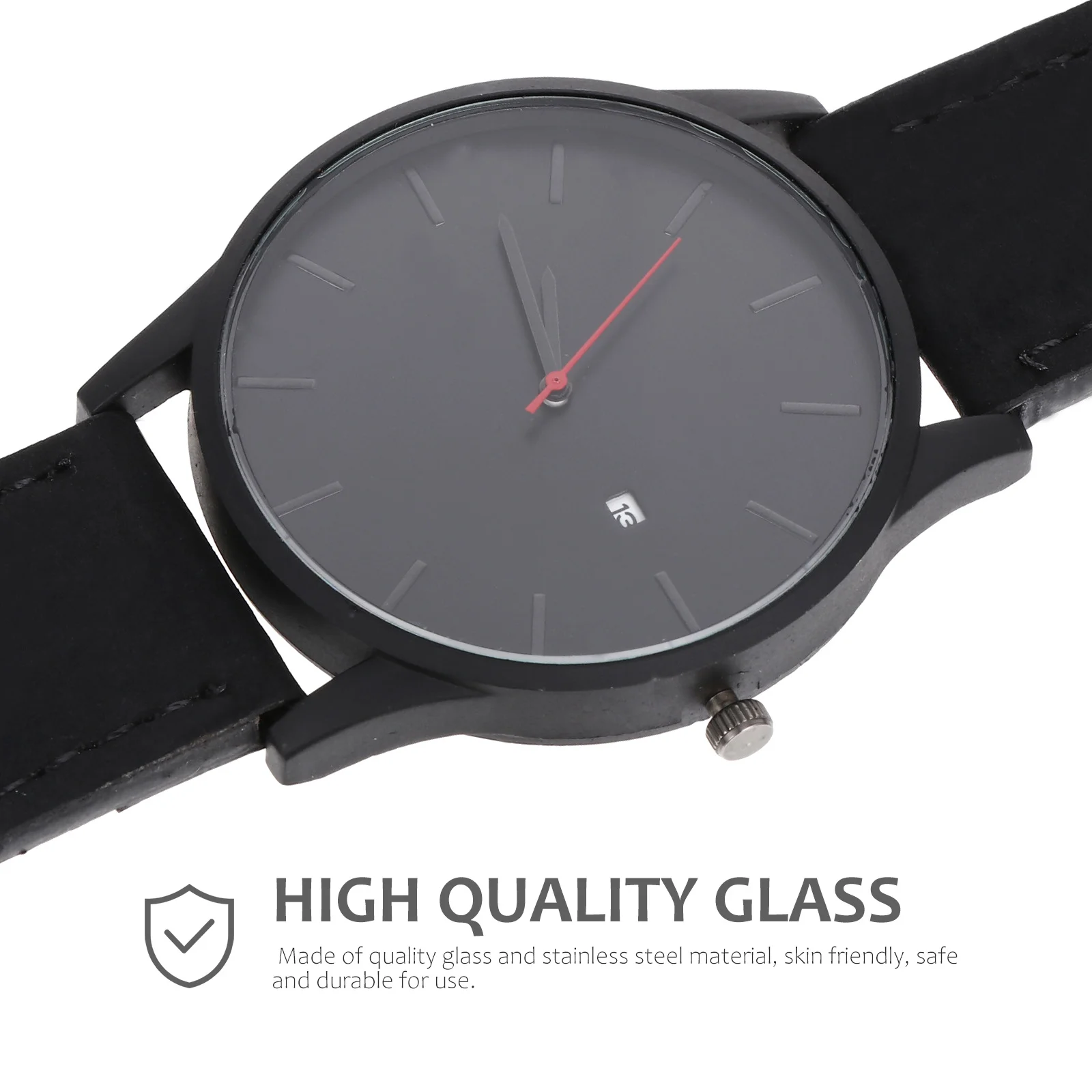 

Quartz Wrist Watch for Men Women Fashion Casual Vintage Style Glass Stainless Steel Strap Precise Timekeeping Calendar Function