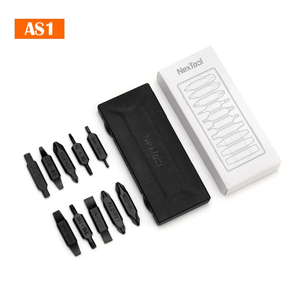 NexTool 20 soorten zeskantbit-accessoireset Schroevendraaierset voor NexTool Pocket Tools E1 Vlaggenschip Kapitein Handgereedschap Multitool