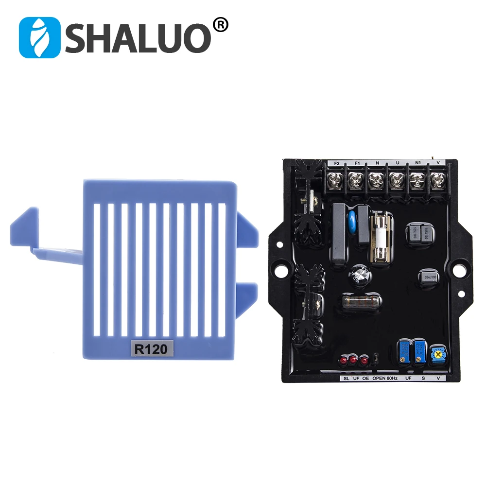 New Arrival R120 AVR Generator Automatic Voltage Regulator Stabilizer Control Board Leroy Somer Power Generator Accessories