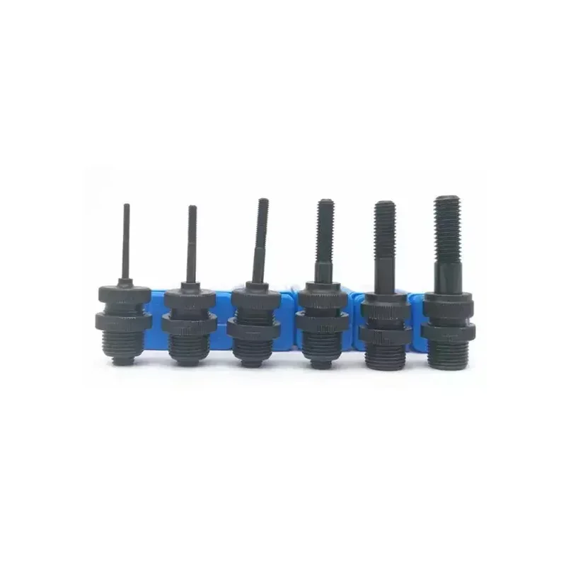 Hydraulic Automatic Pneumatic Rivet Nut Gun Nose Assembly Double Threaded Pull Rod Riveter Tool Accessories M3M4 M5 M6 M8 M10M12 - view 3
