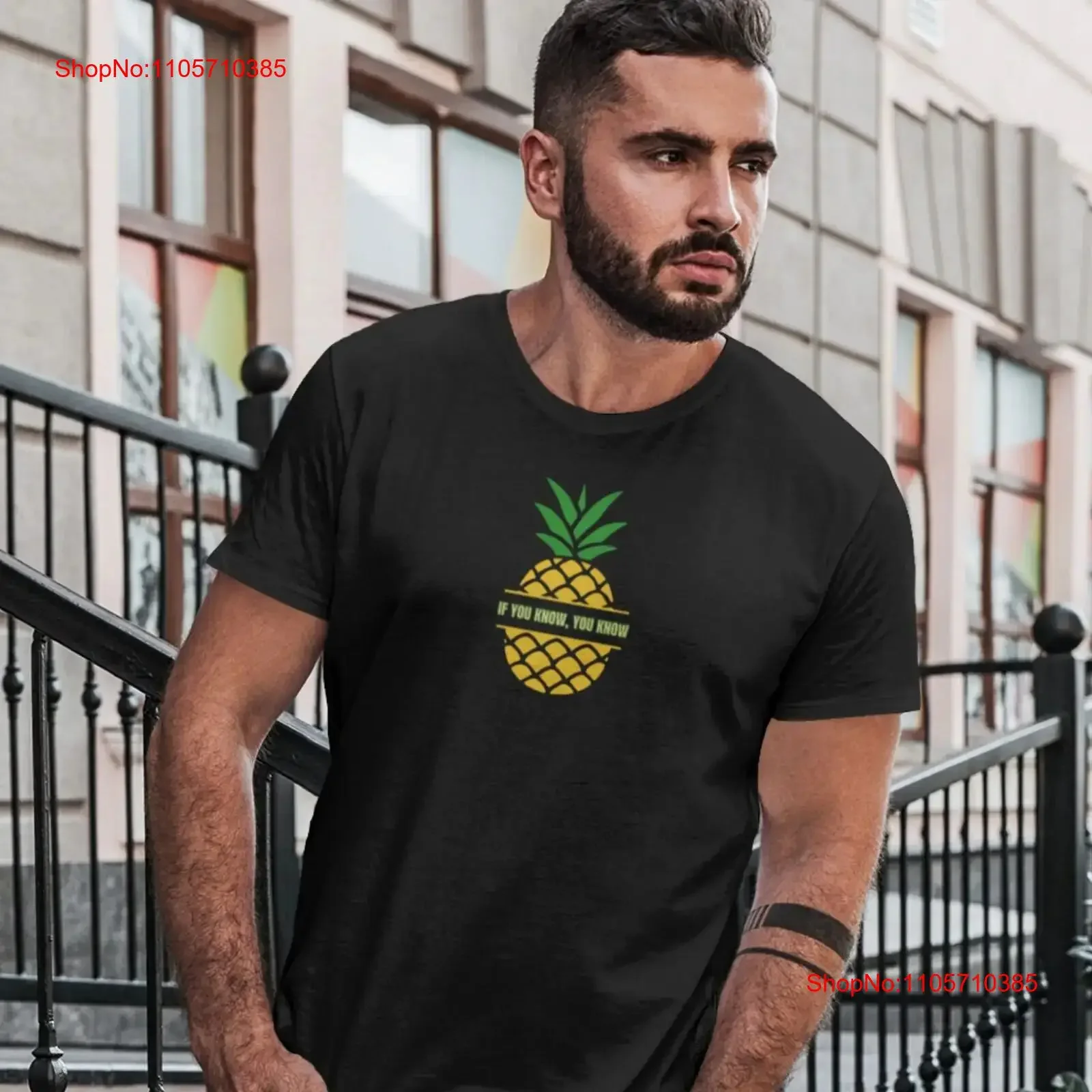 Swingers Pineapple T Shirt If You Know Swinger Couples Party Wife Swapping vintage Washed homme Unisex Slightly streetwear