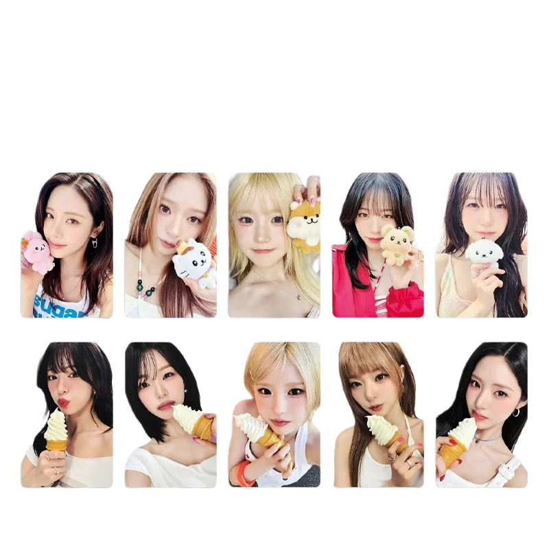 5PCS Korean Idol Fromis_9 New Album "Glow ME" HD Lomo Cards BaekJiHeon LeeNayoung LeeChaeYoung ParkJiWon High Quality Small Card image 6