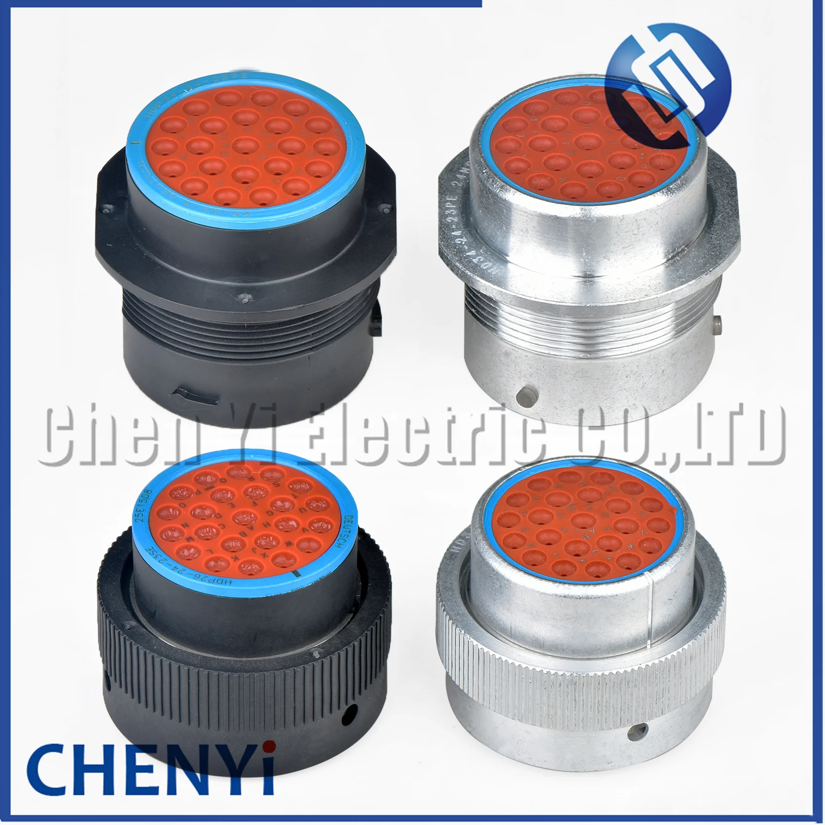 23 Pin male or female auto waterproof connector plug With Pins HDP26-24-23SE HDP24-24-23PE For Deutsch HDP series