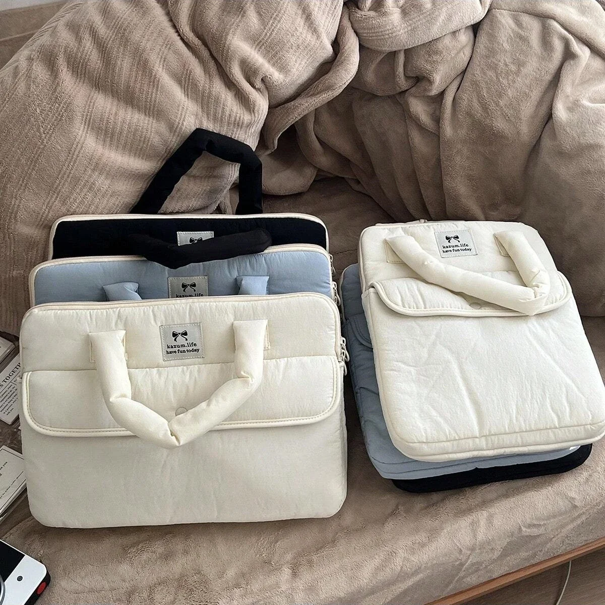 

Tablet Handbag Case 9.7-11in Portable Pouch For iPad 9th 8th Air 4 5 Generation Bag For Xiaomi Huawei Lenovo, 15.6 in Laptop Bag