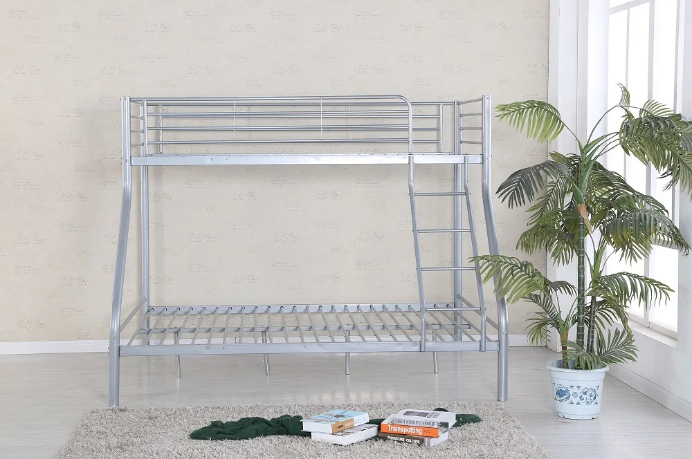 Manufacturer Cheap Price Dormitory Adult Iron Bunkbed Modern Twin Double Metal Frame Steel Bunk Bed For Sale