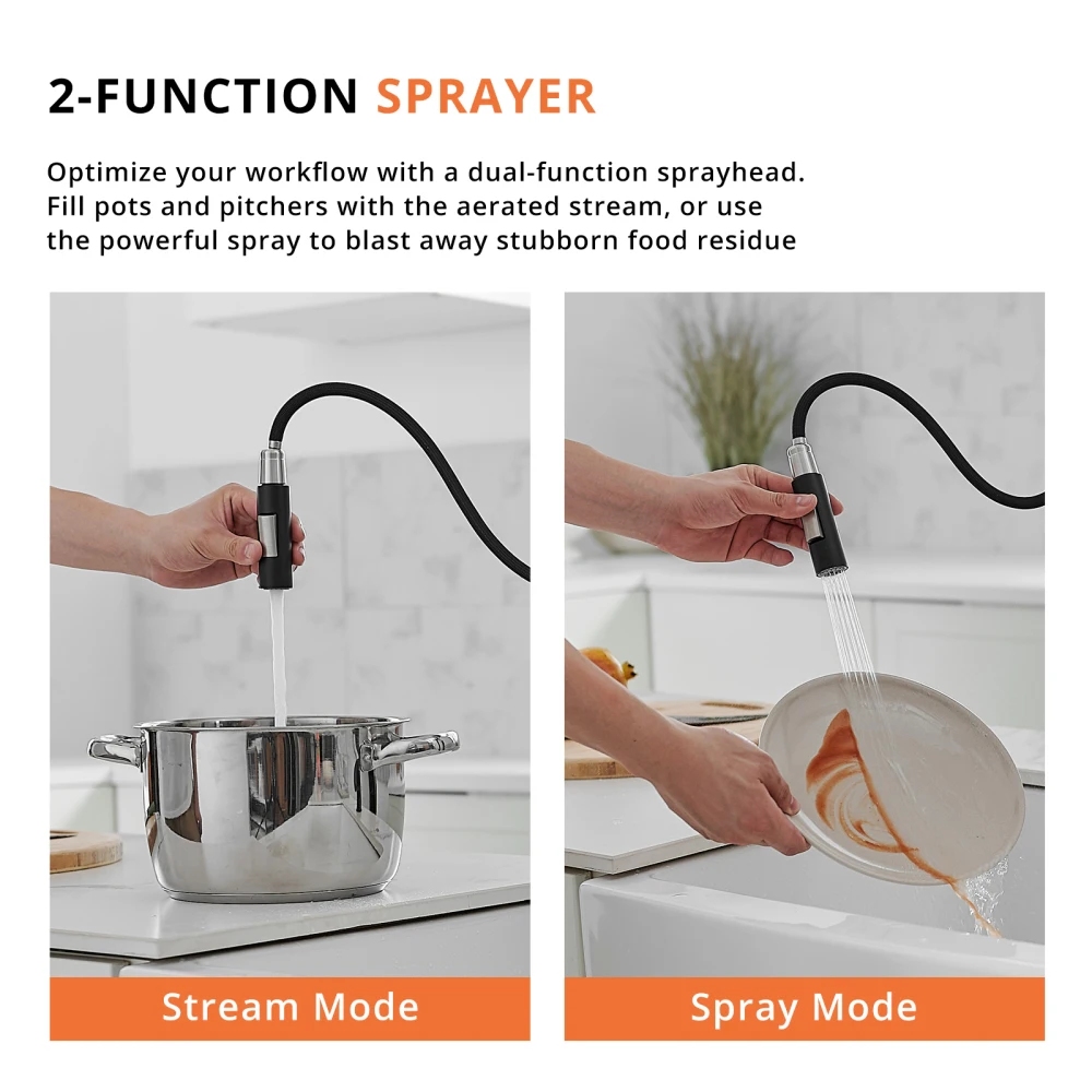Touchless Kitchen Faucet Hands Free Automatic Smart Kitchen Faucet