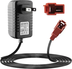 Caricabatteria da 12 Volt per Ride On Toys 12 V Kids On Car Charger,12 V Electric Car Riding Toy adattatore di alimentazione a batteria spina quadrata