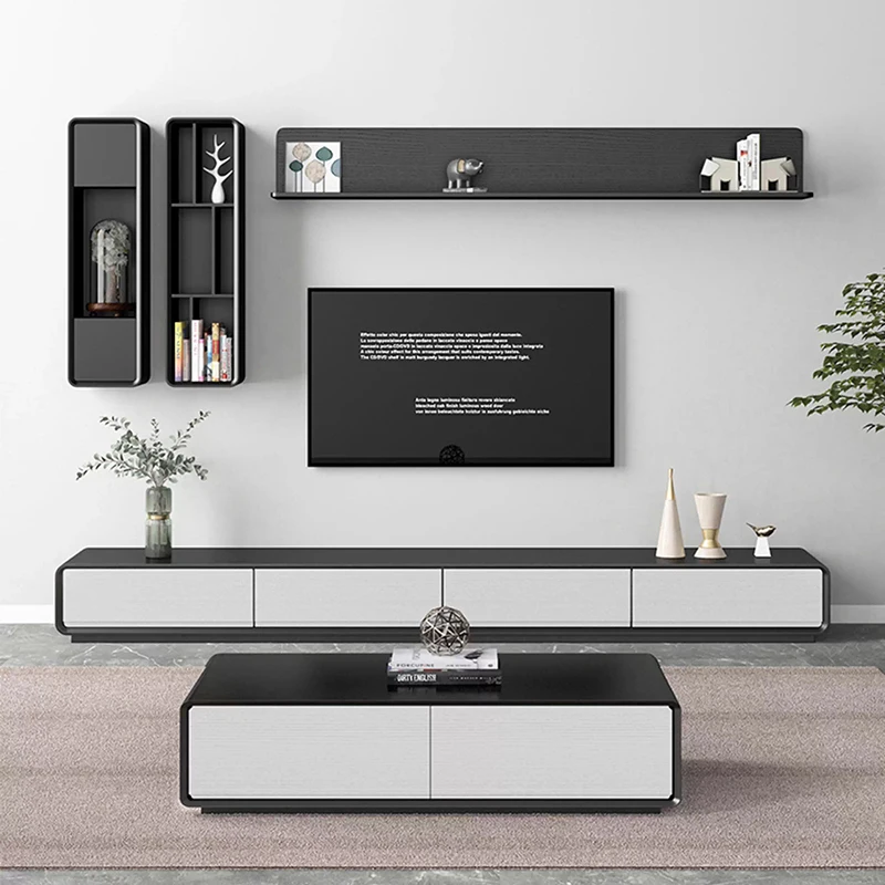 

Simple Italian Coffee Table Industrial Standing Decoration Wood Coffee Table Storage Drawers Mesas Bajas Lounge Suite Furniture