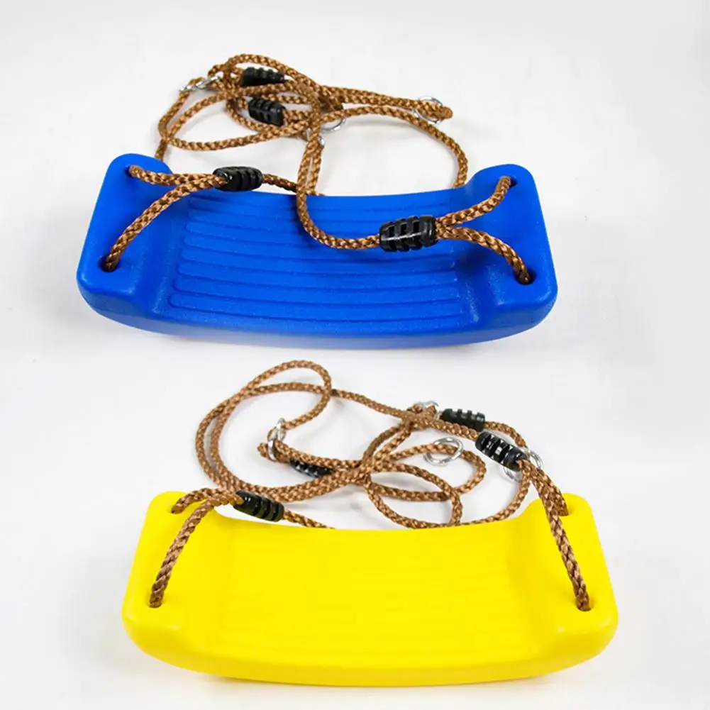 Kids Swing Seat with Adjustable Rope Accessories Heavy Duty Non-slip Children Playground Garden Yard Patio Hanging Swing Set