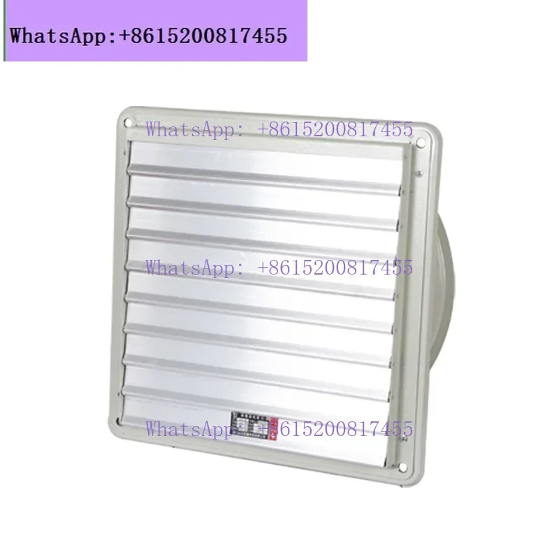 Industrial explosion-proof exhaust fan BFAG-200 with aluminum alloy louvers 300 axial flow 400 square fan 220V