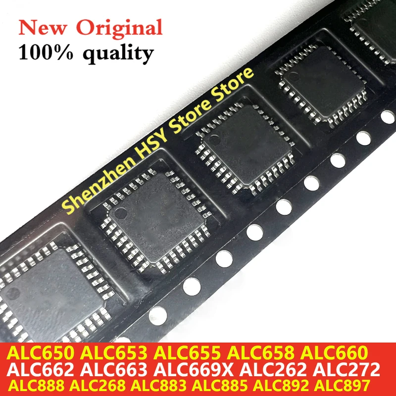 (1piece)100%New ALC650 ALC653 ALC655 ALC658 ALC660 ALC662 ALC663 ALC669X ALC262 ALC272 ALC888 ALC268 ALC883 ALC885 ALC892 ALC897