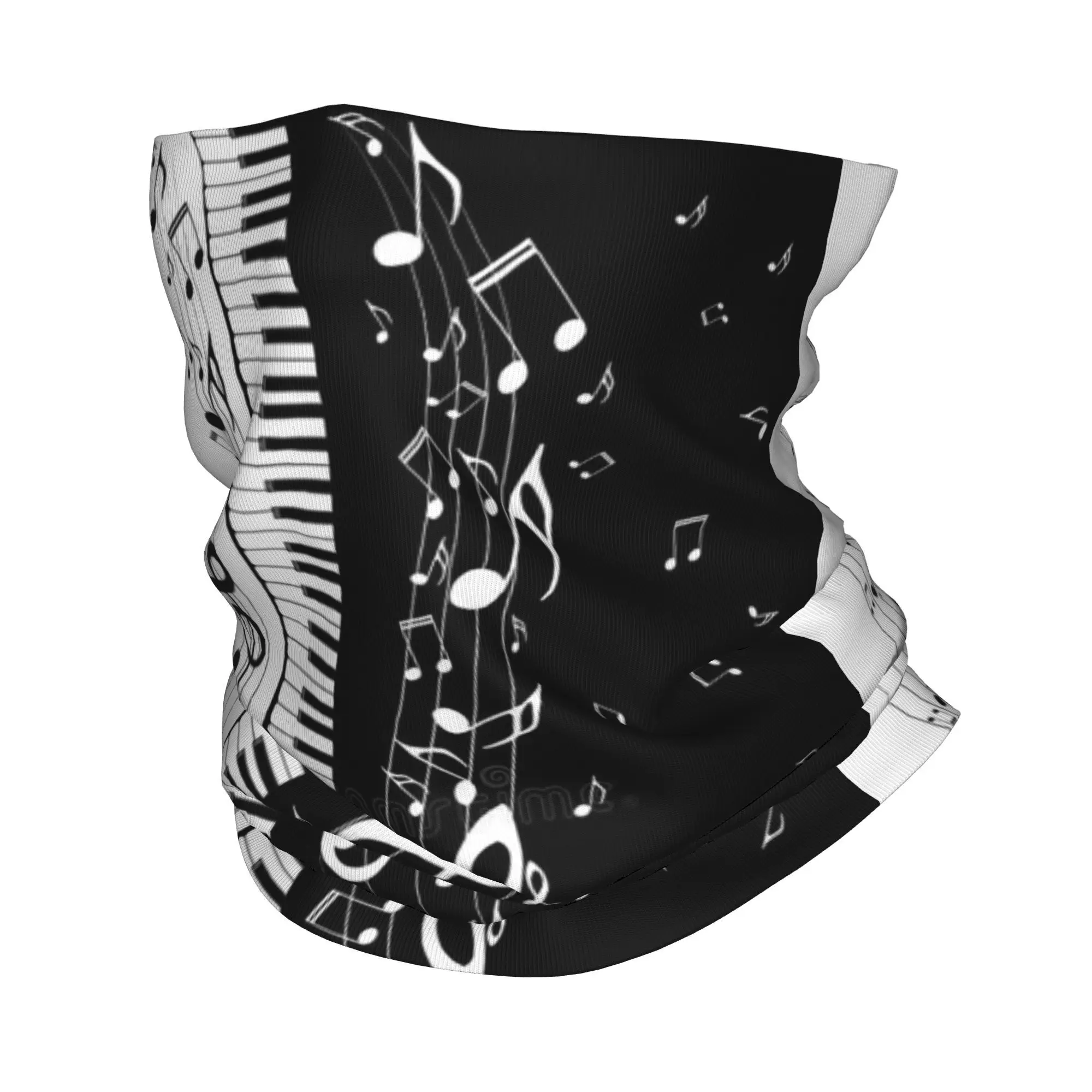 

Клавиатура фортепиано, музыкальные ноты, бандана, гетры с принтом, маска, шарф, многофункциональная повязка на голову, спорт на открытом воздухе