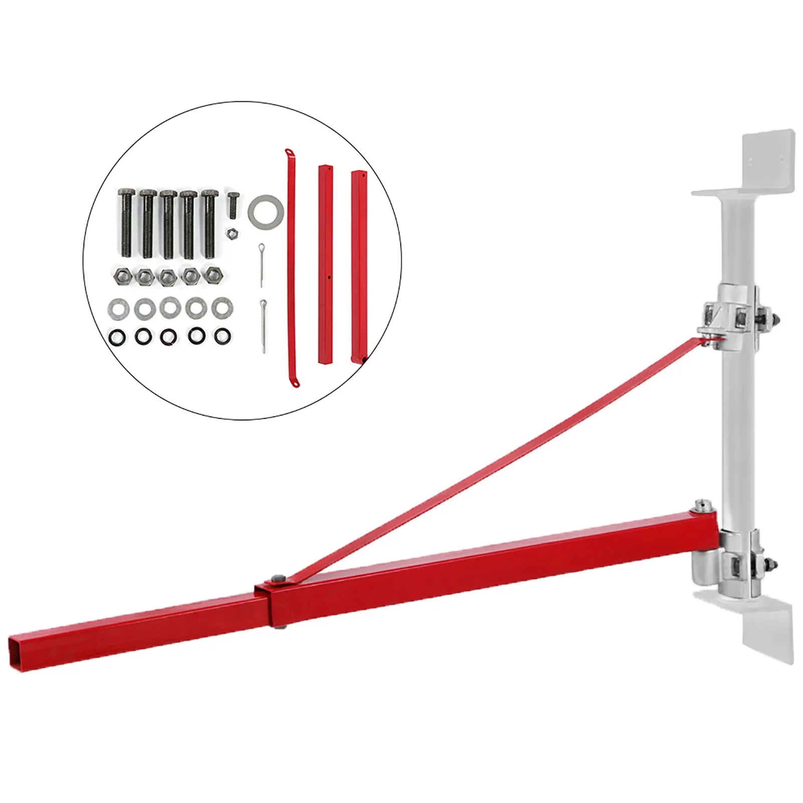 電動ホイストサポートアーム ホイストサポートアーム 耐荷重600kg 電動ホイストサポートアーム 足場マウント リフティングポールブラケット