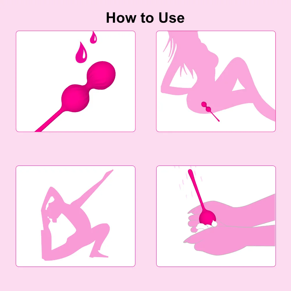 Tighten Ben Wa Vagina Muscle Trainer Kegel Ball Egg Intimate Sex Toys for Woman Chinese Vaginal Balls Products for Adults Women