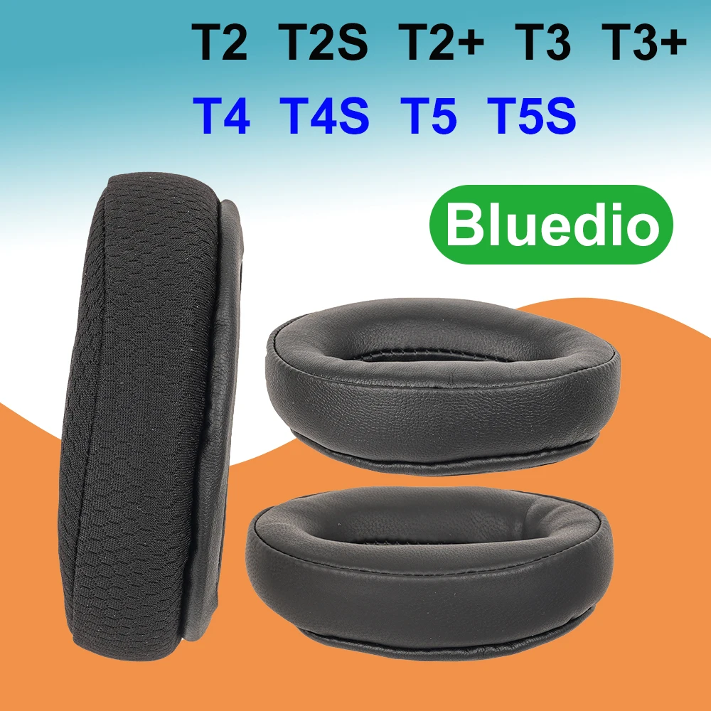 Дышащие амбушюры для наушников Bluedio T2, T2S, T4, T4S, T5, T5S, T2+, T3 Plus (сменные)