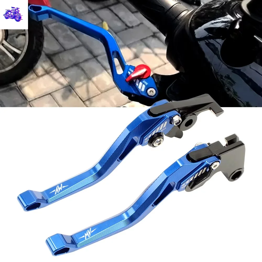 

CNC Adjustable Folding Brake Clutch Levers for MV Agusta F4 RR F4RR 2011-2018 Motorcycle Lever Accessories 8 color