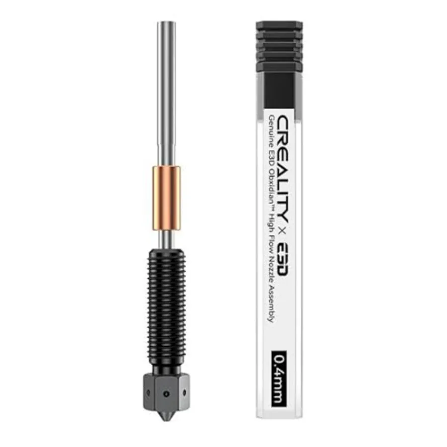 

Сопло E3D K2/K2 Pro/K2 Plus для высокоскоростной печати, латунное, с керамическим покрытием Obsidian, черное, скорость печати 600 мм/с, диаметр 0,4 мм