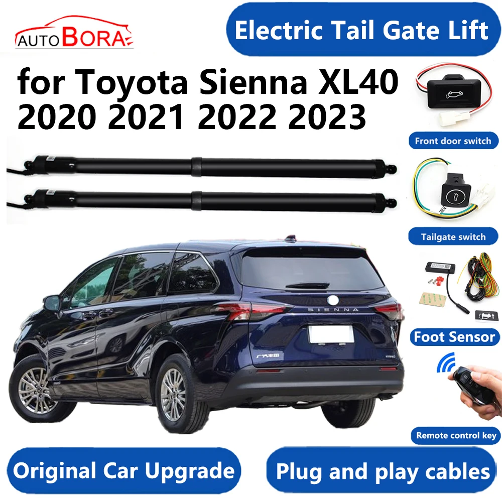 Car Electric Tail Gate Lift System Power Liftgate Kit Auto Automatic Tailgate Opener for Toyota Sienna XL40 2020 2021 2022 2023