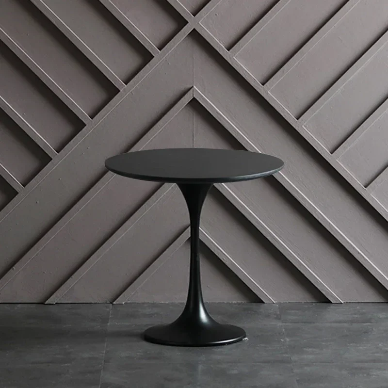 

Скандинавский дизайнерский круглый кофейный столик-тумба для коммерческого использования в кафе-молочной, низкий акцентный столик в скандинавском стиле