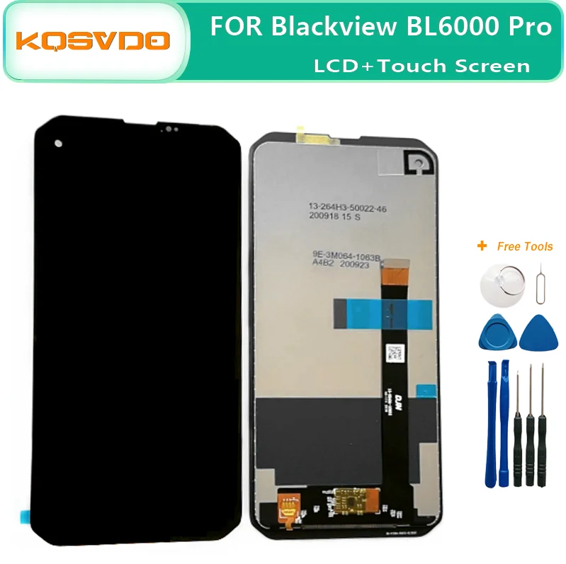 6.35 Inch For Blackview BL6000 LCD Display +Touch Screen Digitizer Assembly Replacement Parts For Blackview BL6000 Pro Screen