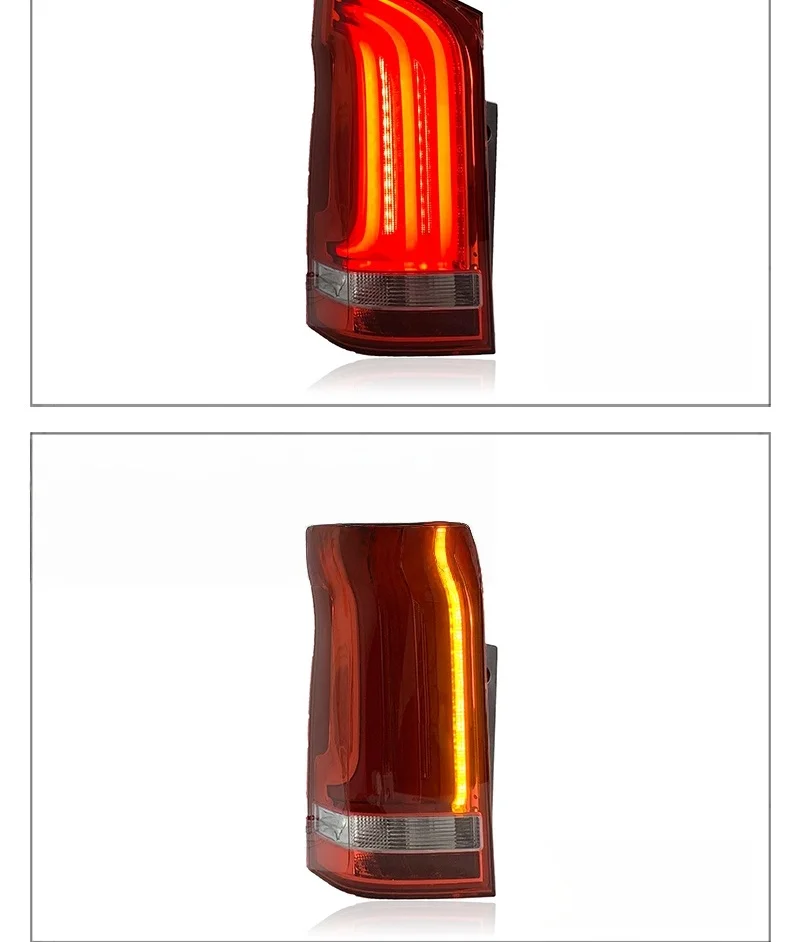 

for Mercedes-Benz New Vito Tail Light Assembly High-end Flowing Water Turn signal Driving Tail Lights for Models V260
