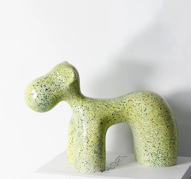 

Декоративные фигурки пони для дома, абстрактные украшения для гостиной, маленькие декорации для детской комнаты